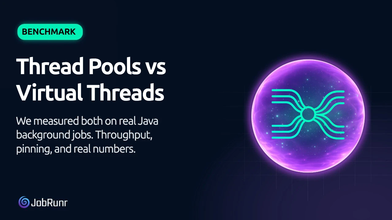 Java Virtual Threads vs Thread Pools: We Benchmarked Real Background Jobs