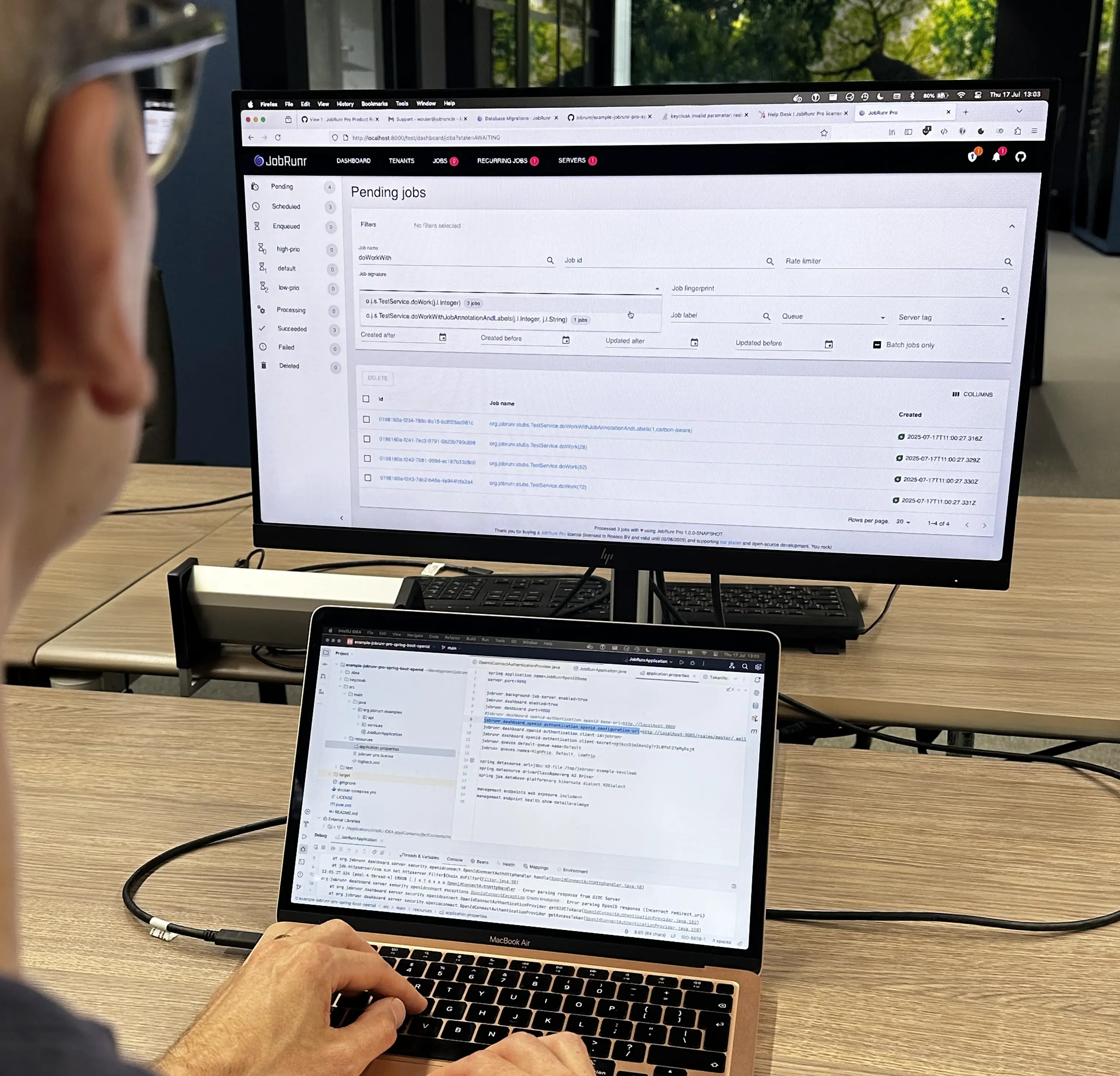 Don't bother your legal team - JobRunr is not a SaaS and we do not have access to your data.
